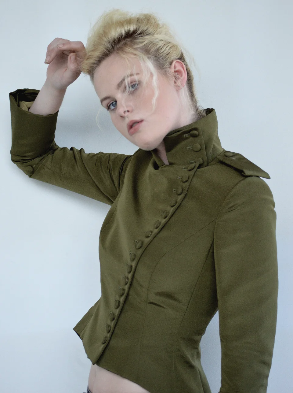 Olive field jacket